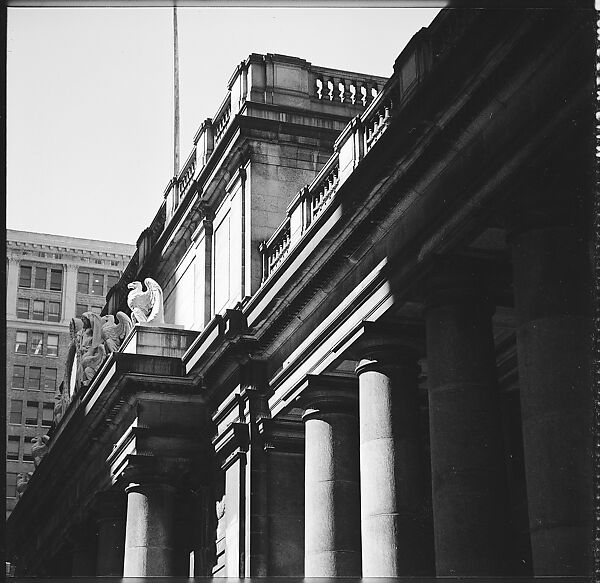 [141 Architectural Studies of Pennsylvania Station, New York City, Including Four Rural Studies of a Barn, Commissioned by Life Magazine for "America's Heritage of Great Architecture is Doomed...It Must be Saved", Published July 5, 1963], Walker Evans (American, St. Louis, Missouri 1903–1975 New Haven, Connecticut), Film negative