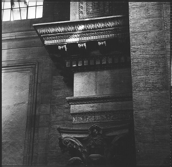 [141 Architectural Studies of Pennsylvania Station, New York City, Including Four Rural Studies of a Barn, Commissioned by Life Magazine for "America's Heritage of Great Architecture is Doomed...It Must be Saved", Published July 5, 1963], Walker Evans (American, St. Louis, Missouri 1903–1975 New Haven, Connecticut), Film negative