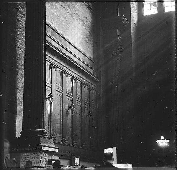 [141 Architectural Studies of Pennsylvania Station, New York City, Including Four Rural Studies of a Barn, Commissioned by Life Magazine for "America's Heritage of Great Architecture is Doomed...It Must be Saved", Published July 5, 1963], Walker Evans (American, St. Louis, Missouri 1903–1975 New Haven, Connecticut), Film negative