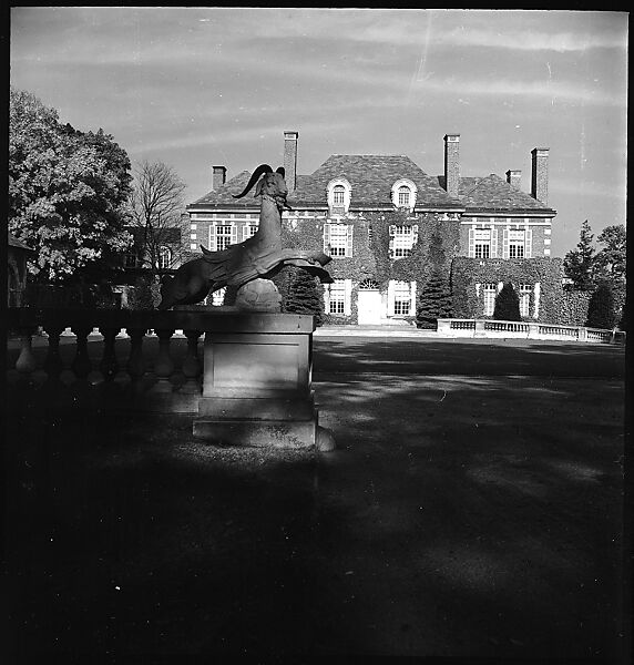[151 Views of Rural and Suburban Illinois, Including: Farmlands and Architecture, Graveyards, Galena Scenes, Portraits of Suzette Morton Hamill, and Glencoe House, Lake Forest], Walker Evans (American, St. Louis, Missouri 1903–1975 New Haven, Connecticut), Film negative