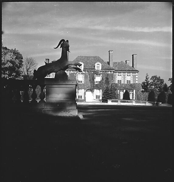 [151 Views of Rural and Suburban Illinois, Including: Farmlands and Architecture, Graveyards, Galena Scenes, Portraits of Suzette Morton Hamill, and Glencoe House, Lake Forest], Walker Evans (American, St. Louis, Missouri 1903–1975 New Haven, Connecticut), Film negative