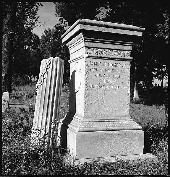 [151 Views of Rural and Suburban Illinois, Including: Farmlands and Architecture, Graveyards, Galena Scenes, Portraits of Suzette Morton Hamill, and Glencoe House, Lake Forest], Walker Evans (American, St. Louis, Missouri 1903–1975 New Haven, Connecticut), Film negative