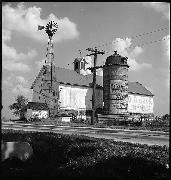 [151 Views of Rural and Suburban Illinois, Including: Farmlands and Architecture, Graveyards, Galena Scenes, Portraits of Suzette Morton Hamill, and Glencoe House, Lake Forest], Walker Evans (American, St. Louis, Missouri 1903–1975 New Haven, Connecticut), Film negative
