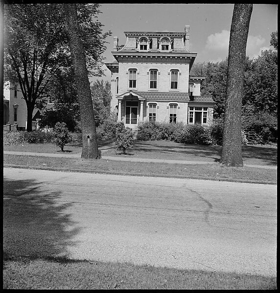 [151 Views of Rural and Suburban Illinois, Including: Farmlands and Architecture, Graveyards, Galena Scenes, Portraits of Suzette Morton Hamill, and Glencoe House, Lake Forest], Walker Evans (American, St. Louis, Missouri 1903–1975 New Haven, Connecticut), Film negative