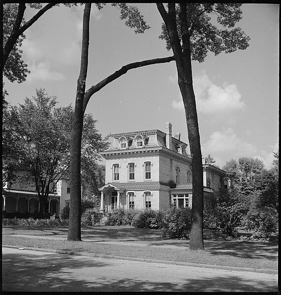 [151 Views of Rural and Suburban Illinois, Including: Farmlands and Architecture, Graveyards, Galena Scenes, Portraits of Suzette Morton Hamill, and Glencoe House, Lake Forest], Walker Evans (American, St. Louis, Missouri 1903–1975 New Haven, Connecticut), Film negative