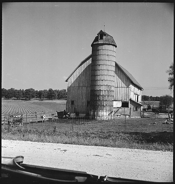 [151 Views of Rural and Suburban Illinois, Including: Farmlands and Architecture, Graveyards, Galena Scenes, Portraits of Suzette Morton Hamill, and Glencoe House, Lake Forest], Walker Evans (American, St. Louis, Missouri 1903–1975 New Haven, Connecticut), Film negative