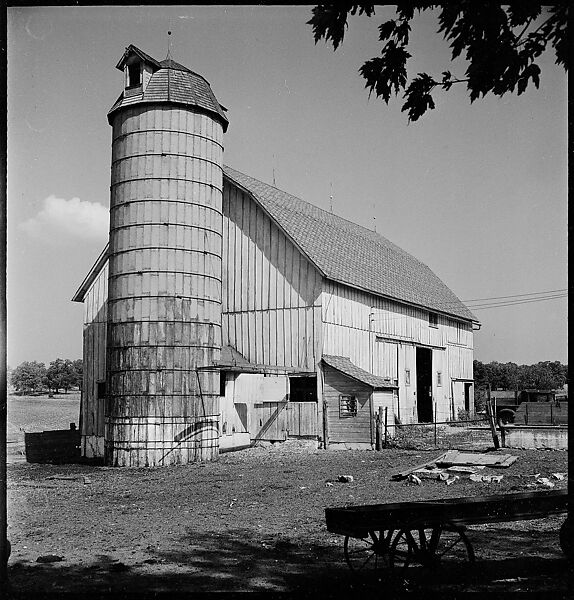 [151 Views of Rural and Suburban Illinois, Including: Farmlands and Architecture, Graveyards, Galena Scenes, Portraits of Suzette Morton Hamill, and Glencoe House, Lake Forest], Walker Evans (American, St. Louis, Missouri 1903–1975 New Haven, Connecticut), Film negative