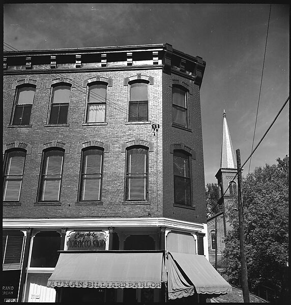 [151 Views of Rural and Suburban Illinois, Including: Farmlands and Architecture, Graveyards, Galena Scenes, Portraits of Suzette Morton Hamill, and Glencoe House, Lake Forest], Walker Evans (American, St. Louis, Missouri 1903–1975 New Haven, Connecticut), Film negative