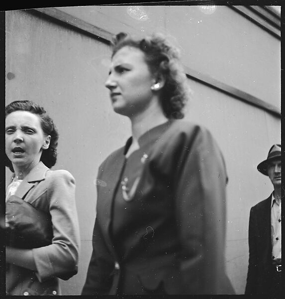 [150 Studies of Pedestrians in Detroit, Michigan, Commissioned by Fortune Magazine for "Labor Anonymous", Published November 1946], Walker Evans (American, St. Louis, Missouri 1903–1975 New Haven, Connecticut), Film negative