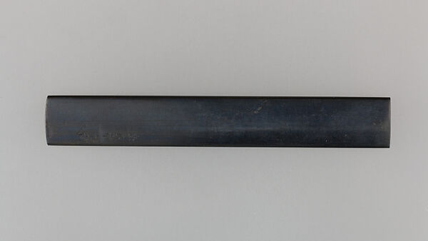 Knife Handle (Kozuka), Copper-gold alloy (shakudō), gold, copper-silver alloy (shibuichi), Japanese