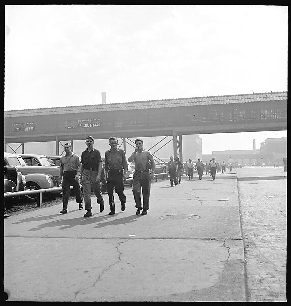 [194 Views of Ford River Rouge Automobile Plant, Dearborn, Michigan, Including: Industrial Architecture, Factory Workers, Plant Interiors,, Walker Evans (American, St. Louis, Missouri 1903–1975 New Haven, Connecticut), Film negative