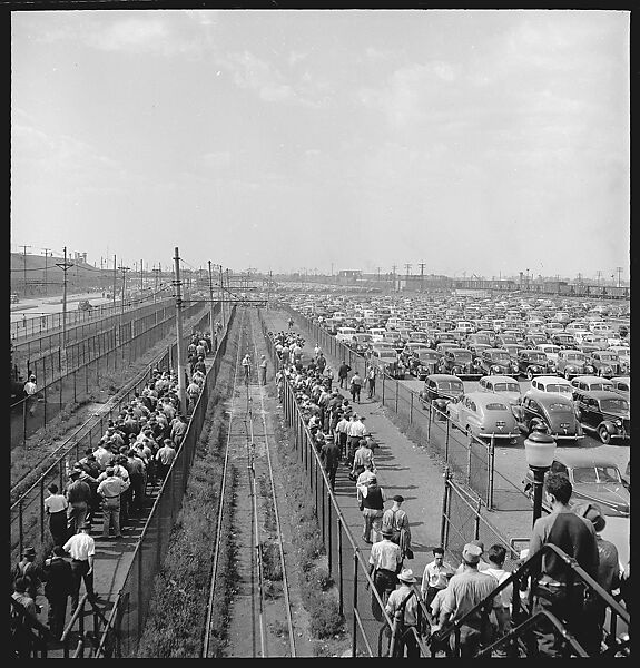 [194 Views of Ford River Rouge Automobile Plant, Dearborn, Michigan, Including: Industrial Architecture, Factory Workers, Plant Interiors,, Walker Evans (American, St. Louis, Missouri 1903–1975 New Haven, Connecticut), Film negative