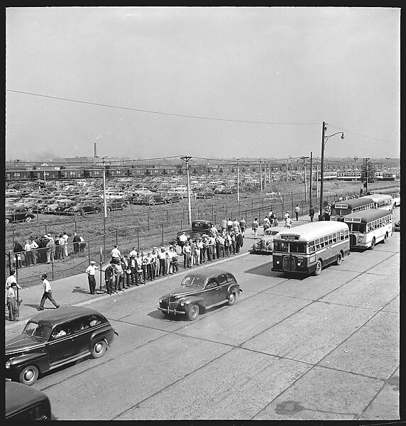 [194 Views of Ford River Rouge Automobile Plant, Dearborn, Michigan, Including: Industrial Architecture, Factory Workers, Plant Interiors,, Walker Evans (American, St. Louis, Missouri 1903–1975 New Haven, Connecticut), Film negative