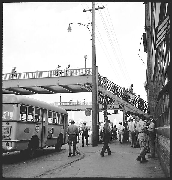 [194 Views of Ford River Rouge Automobile Plant, Dearborn, Michigan, Including: Industrial Architecture, Factory Workers, Plant Interiors,, Walker Evans (American, St. Louis, Missouri 1903–1975 New Haven, Connecticut), Film negative
