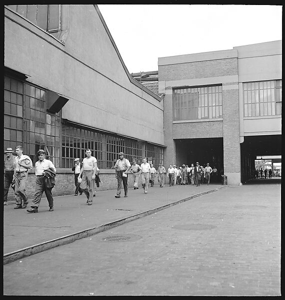 [194 Views of Ford River Rouge Automobile Plant, Dearborn, Michigan, Including: Industrial Architecture, Factory Workers, Plant Interiors,, Walker Evans (American, St. Louis, Missouri 1903–1975 New Haven, Connecticut), Film negative