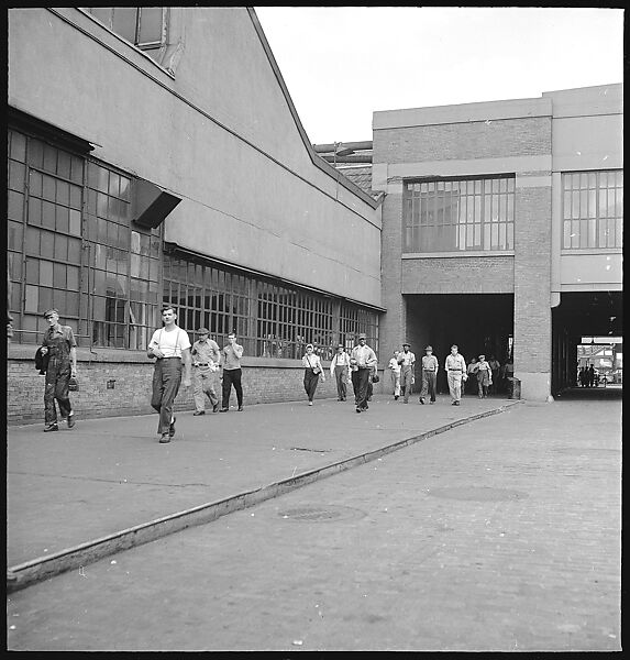 [194 Views of Ford River Rouge Automobile Plant, Dearborn, Michigan, Including: Industrial Architecture, Factory Workers, Plant Interiors,, Walker Evans (American, St. Louis, Missouri 1903–1975 New Haven, Connecticut), Film negative