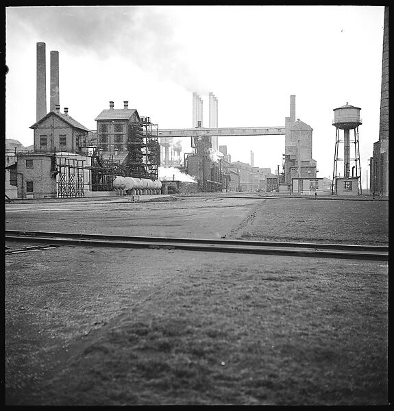 [194 Views of Ford River Rouge Automobile Plant, Dearborn, Michigan, Including: Industrial Architecture, Factory Workers, Plant Interiors,, Walker Evans (American, St. Louis, Missouri 1903–1975 New Haven, Connecticut), Film negative