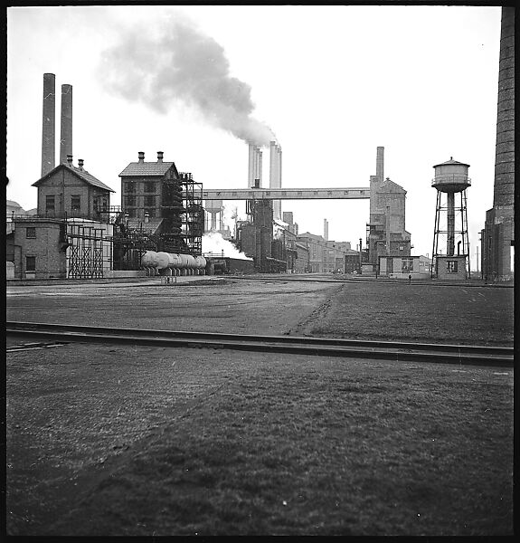 [194 Views of Ford River Rouge Automobile Plant, Dearborn, Michigan, Including: Industrial Architecture, Factory Workers, Plant Interiors,, Walker Evans (American, St. Louis, Missouri 1903–1975 New Haven, Connecticut), Film negative
