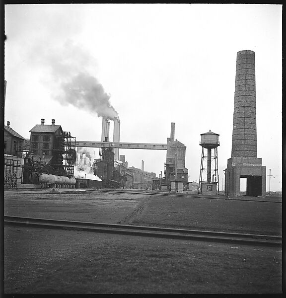 [194 Views of Ford River Rouge Automobile Plant, Dearborn, Michigan, Including: Industrial Architecture, Factory Workers, Plant Interiors,, Walker Evans (American, St. Louis, Missouri 1903–1975 New Haven, Connecticut), Film negative