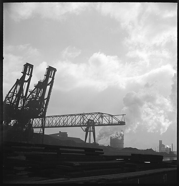 [194 Views of Ford River Rouge Automobile Plant, Dearborn, Michigan, Including: Industrial Architecture, Factory Workers, Plant Interiors,, Walker Evans (American, St. Louis, Missouri 1903–1975 New Haven, Connecticut), Film negative