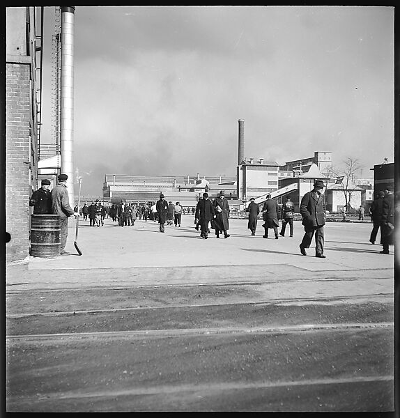 [194 Views of Ford River Rouge Automobile Plant, Dearborn, Michigan, Including: Industrial Architecture, Factory Workers, Plant Interiors,, Walker Evans (American, St. Louis, Missouri 1903–1975 New Haven, Connecticut), Film negative