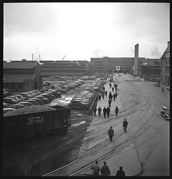 [194 Views of Ford River Rouge Automobile Plant, Dearborn, Michigan, Including: Industrial Architecture, Factory Workers, Plant Interiors,, Walker Evans (American, St. Louis, Missouri 1903–1975 New Haven, Connecticut), Film negative
