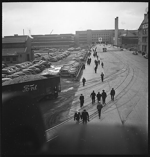 [194 Views of Ford River Rouge Automobile Plant, Dearborn, Michigan, Including: Industrial Architecture, Factory Workers, Plant Interiors,, Walker Evans (American, St. Louis, Missouri 1903–1975 New Haven, Connecticut), Film negative
