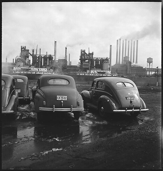 [194 Views of Ford River Rouge Automobile Plant, Dearborn, Michigan, Including: Industrial Architecture, Factory Workers, Plant Interiors,, Walker Evans (American, St. Louis, Missouri 1903–1975 New Haven, Connecticut), Film negative