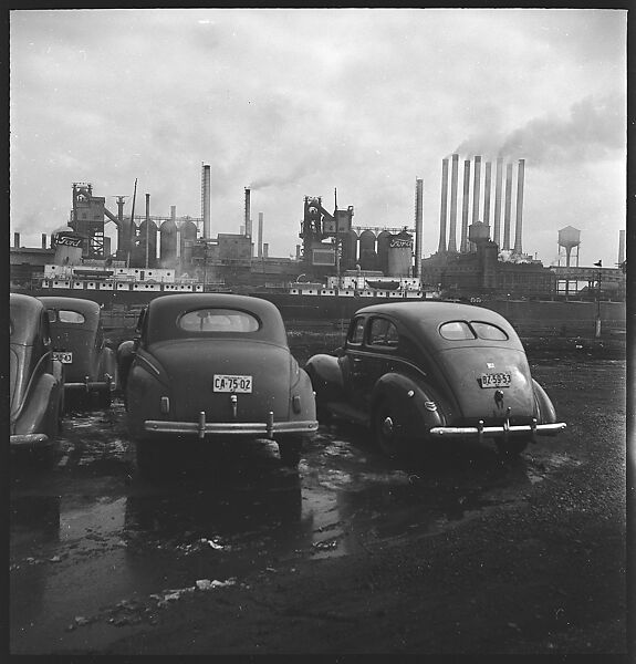 [194 Views of Ford River Rouge Automobile Plant, Dearborn, Michigan, Including: Industrial Architecture, Factory Workers, Plant Interiors,, Walker Evans (American, St. Louis, Missouri 1903–1975 New Haven, Connecticut), Film negative