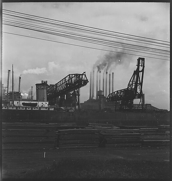 [194 Views of Ford River Rouge Automobile Plant, Dearborn, Michigan, Including: Industrial Architecture, Factory Workers, Plant Interiors,, Walker Evans (American, St. Louis, Missouri 1903–1975 New Haven, Connecticut), Film negative