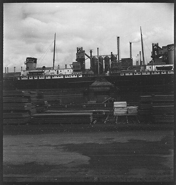 [194 Views of Ford River Rouge Automobile Plant, Dearborn, Michigan, Including: Industrial Architecture, Factory Workers, Plant Interiors,, Walker Evans (American, St. Louis, Missouri 1903–1975 New Haven, Connecticut), Film negative