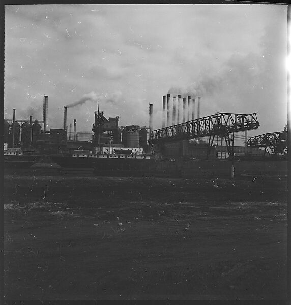 [194 Views of Ford River Rouge Automobile Plant, Dearborn, Michigan, Including: Industrial Architecture, Factory Workers, Plant Interiors,, Walker Evans (American, St. Louis, Missouri 1903–1975 New Haven, Connecticut), Film negative