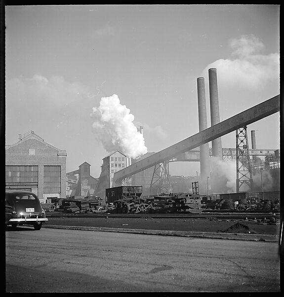 [194 Views of Ford River Rouge Automobile Plant, Dearborn, Michigan, Including: Industrial Architecture, Factory Workers, Plant Interiors,, Walker Evans (American, St. Louis, Missouri 1903–1975 New Haven, Connecticut), Film negative