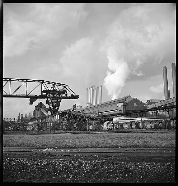 [194 Views of Ford River Rouge Automobile Plant, Dearborn, Michigan, Including: Industrial Architecture, Factory Workers, Plant Interiors,, Walker Evans (American, St. Louis, Missouri 1903–1975 New Haven, Connecticut), Film negative