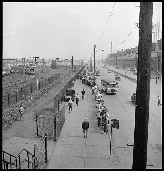 [194 Views of Ford River Rouge Automobile Plant, Dearborn, Michigan, Including: Industrial Architecture, Factory Workers, Plant Interiors,, Walker Evans (American, St. Louis, Missouri 1903–1975 New Haven, Connecticut), Film negative