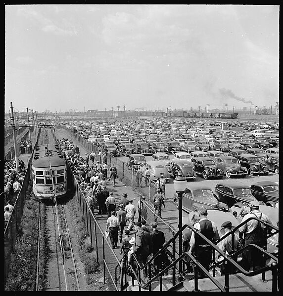 [194 Views of Ford River Rouge Automobile Plant, Dearborn, Michigan, Including: Industrial Architecture, Factory Workers, Plant Interiors,, Walker Evans (American, St. Louis, Missouri 1903–1975 New Haven, Connecticut), Film negative