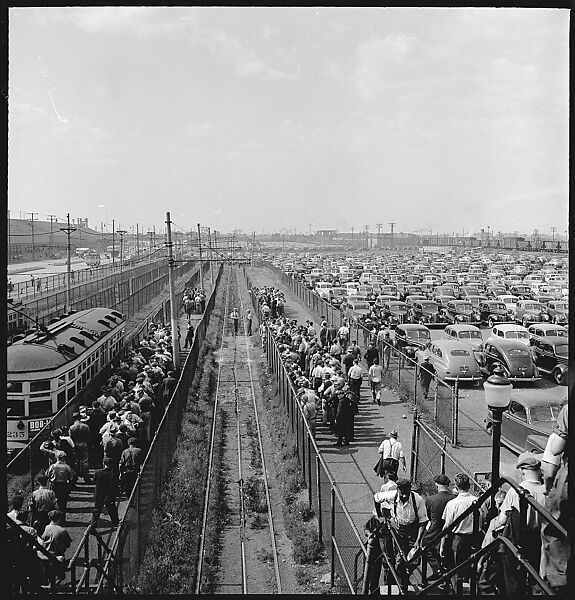 [194 Views of Ford River Rouge Automobile Plant, Dearborn, Michigan, Including: Industrial Architecture, Factory Workers, Plant Interiors,, Walker Evans (American, St. Louis, Missouri 1903–1975 New Haven, Connecticut), Film negative