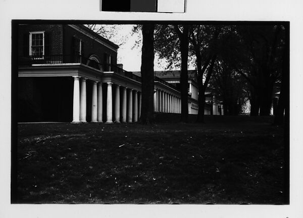 [One 35mm Film Frame: University of Virginia, Charlottesville, Virginia], Walker Evans (American, St. Louis, Missouri 1903–1975 New Haven, Connecticut), Film negative