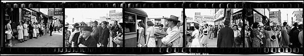 [638 Views of Bridgeport, Connecticut, Commissioned by Fortune Magazine for "In Bridgeport's War Factories," Published September, Walker Evans (American, St. Louis, Missouri 1903–1975 New Haven, Connecticut), Film negative