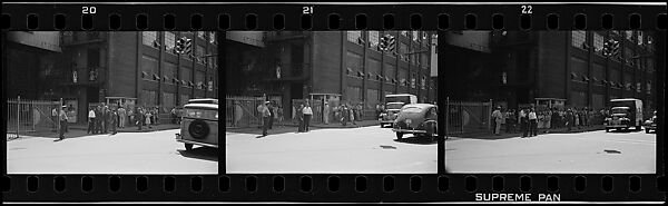 [638 Views of Bridgeport, Connecticut, Commissioned by Fortune Magazine for "In Bridgeport's War Factories," Published September, Walker Evans (American, St. Louis, Missouri 1903–1975 New Haven, Connecticut), Film negative