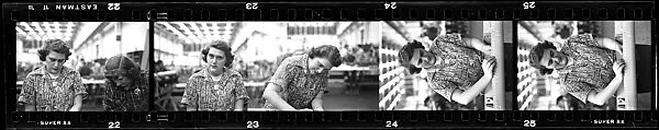 [638 Views of Bridgeport, Connecticut, Commissioned by Fortune Magazine for "In Bridgeport's War Factories," Published September, Walker Evans (American, St. Louis, Missouri 1903–1975 New Haven, Connecticut), Film negative