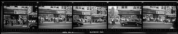 [638 Views of Bridgeport, Connecticut, Commissioned by Fortune Magazine for "In Bridgeport's War Factories," Published September, Walker Evans (American, St. Louis, Missouri 1903–1975 New Haven, Connecticut), Film negative