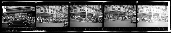 [638 Views of Bridgeport, Connecticut, Commissioned by Fortune Magazine for "In Bridgeport's War Factories," Published September, Walker Evans (American, St. Louis, Missouri 1903–1975 New Haven, Connecticut), Film negative