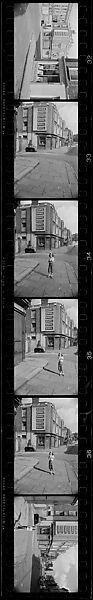[118 Views and Studies of London Streets, Street Scenes, Transportation, and Architectural Details, and Related Views of Dorset, Commissioned by Architectural Forum Magazine for "The London Look", Published April 1958], Walker Evans (American, St. Louis, Missouri 1903–1975 New Haven, Connecticut), Film negative