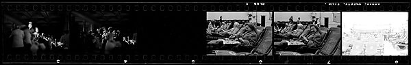 [110 Views and Studies of and From La Liberté Ocean Liner, Related to Architectural Forum Portfolio "Ship Shapes and Shadows", Published October 1958], Walker Evans (American, St. Louis, Missouri 1903–1975 New Haven, Connecticut), Film negative
