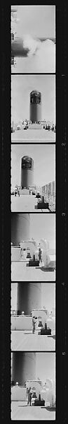 [110 Views and Studies of and From La Liberté Ocean Liner, Related to Architectural Forum Portfolio "Ship Shapes and Shadows", Published October 1958], Walker Evans (American, St. Louis, Missouri 1903–1975 New Haven, Connecticut), Film negative