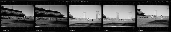 [71 Views of 1962 World Series, San Francisco, California, Commissioned by Life Magazine for "America's Heritage of Great Architecture is Doomed...It Must Be Saved", Published July 5, 1963], Walker Evans (American, St. Louis, Missouri 1903–1975 New Haven, Connecticut), Film negative
