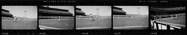[71 Views of 1962 World Series, San Francisco, California, Commissioned by Life Magazine for "America's Heritage of Great Architecture is Doomed...It Must Be Saved", Published July 5, 1963], Walker Evans (American, St. Louis, Missouri 1903–1975 New Haven, Connecticut), Film negative
