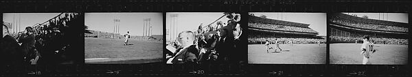 [71 Views of 1962 World Series, San Francisco, California, Commissioned by Life Magazine for "America's Heritage of Great Architecture is Doomed...It Must Be Saved", Published July 5, 1963], Walker Evans (American, St. Louis, Missouri 1903–1975 New Haven, Connecticut), Film negative