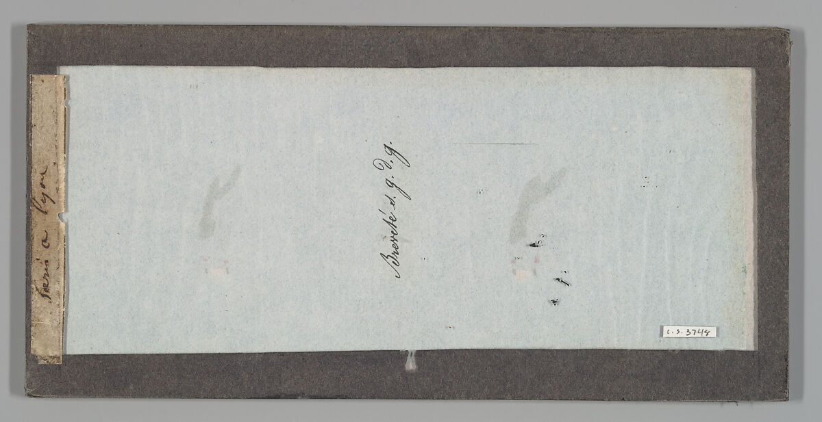 [Stereographic View of Paris-Lyon Railroad Tracks with "Ghost" Train Visible When Viewed by Transmitted Light], Unknown (French), Albumen silver print with applied color